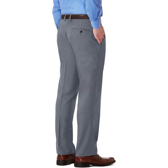 KENNETH COLE Reaction Plain Front Pants in Dark Gray Men's Size 33 W x 32 L - Picture 3 of 13